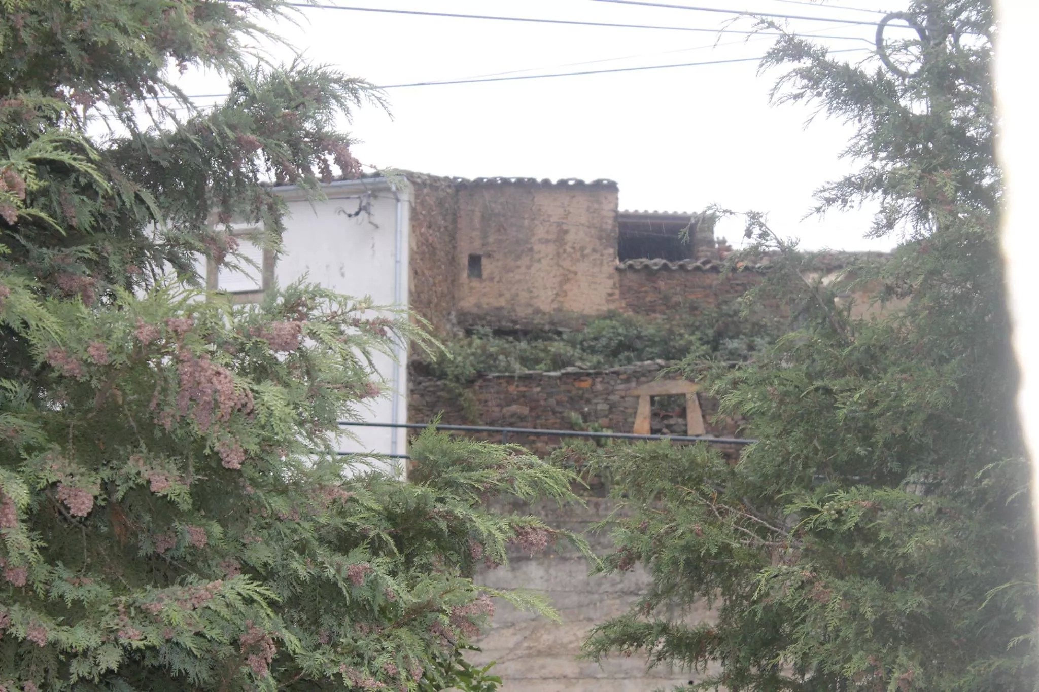 Casas de l tiu Arán i de l tiu Ferreiro bistas de l Pilo